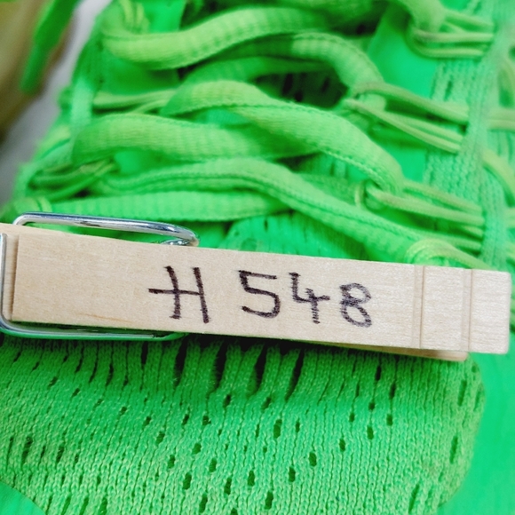 Nike Air Max 2015 Gs Voltage Green Lace Up Running Shoes H548 - Picture 10 of 10